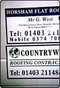 magnetic vehicle signs for vans trucks in Horsham sussex and the uk